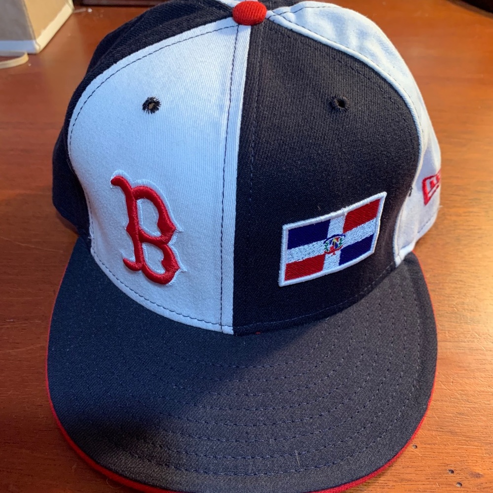 New Era Boston Red Sox Dominican Flag Fitted Hat